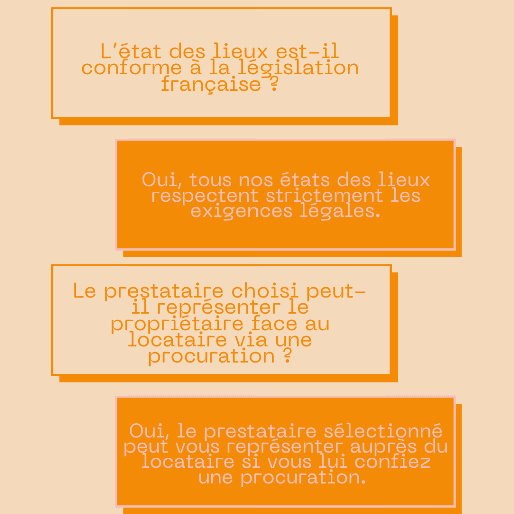 FAQ état des lieux à Nîmes