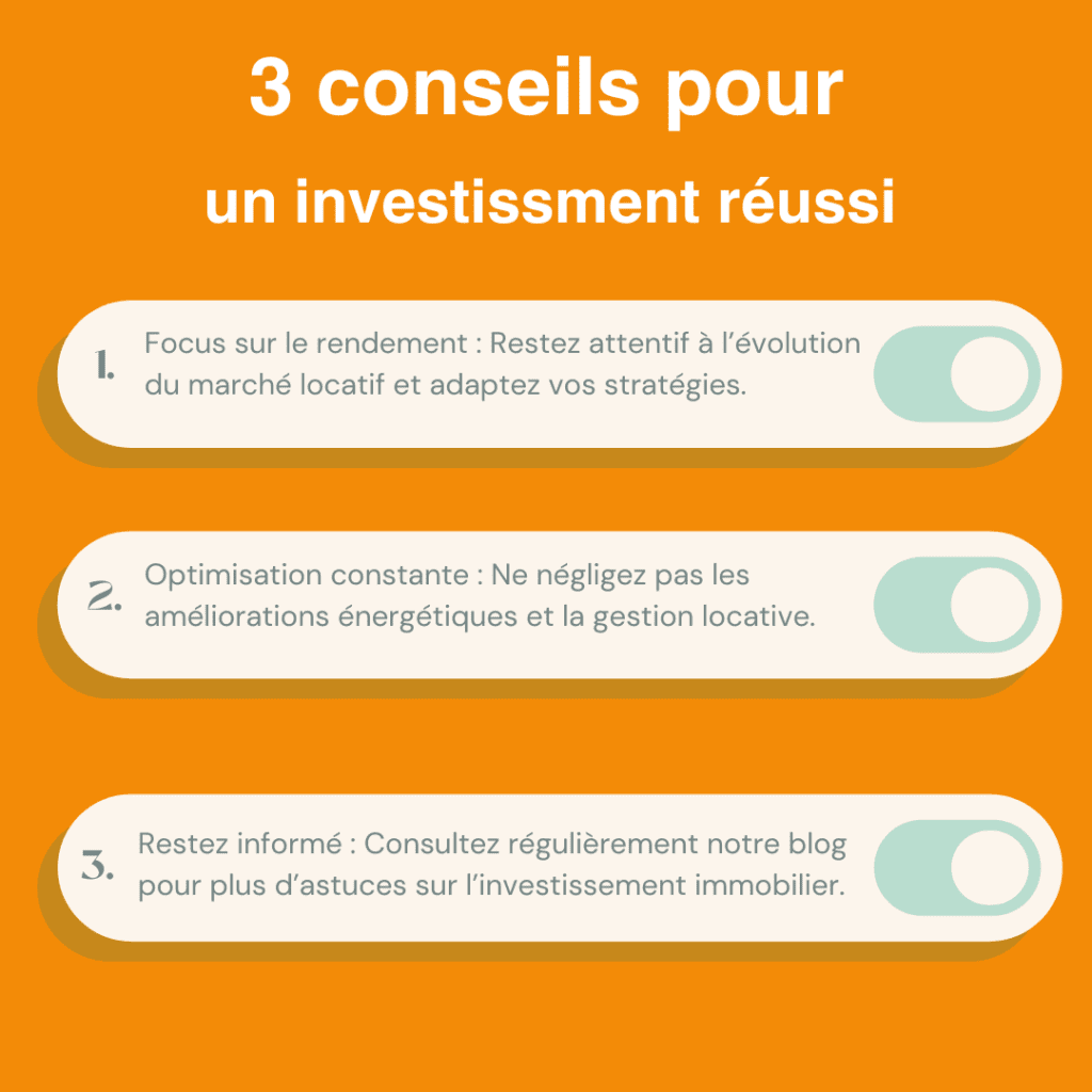 Tips pour un investissement immobilier réussi