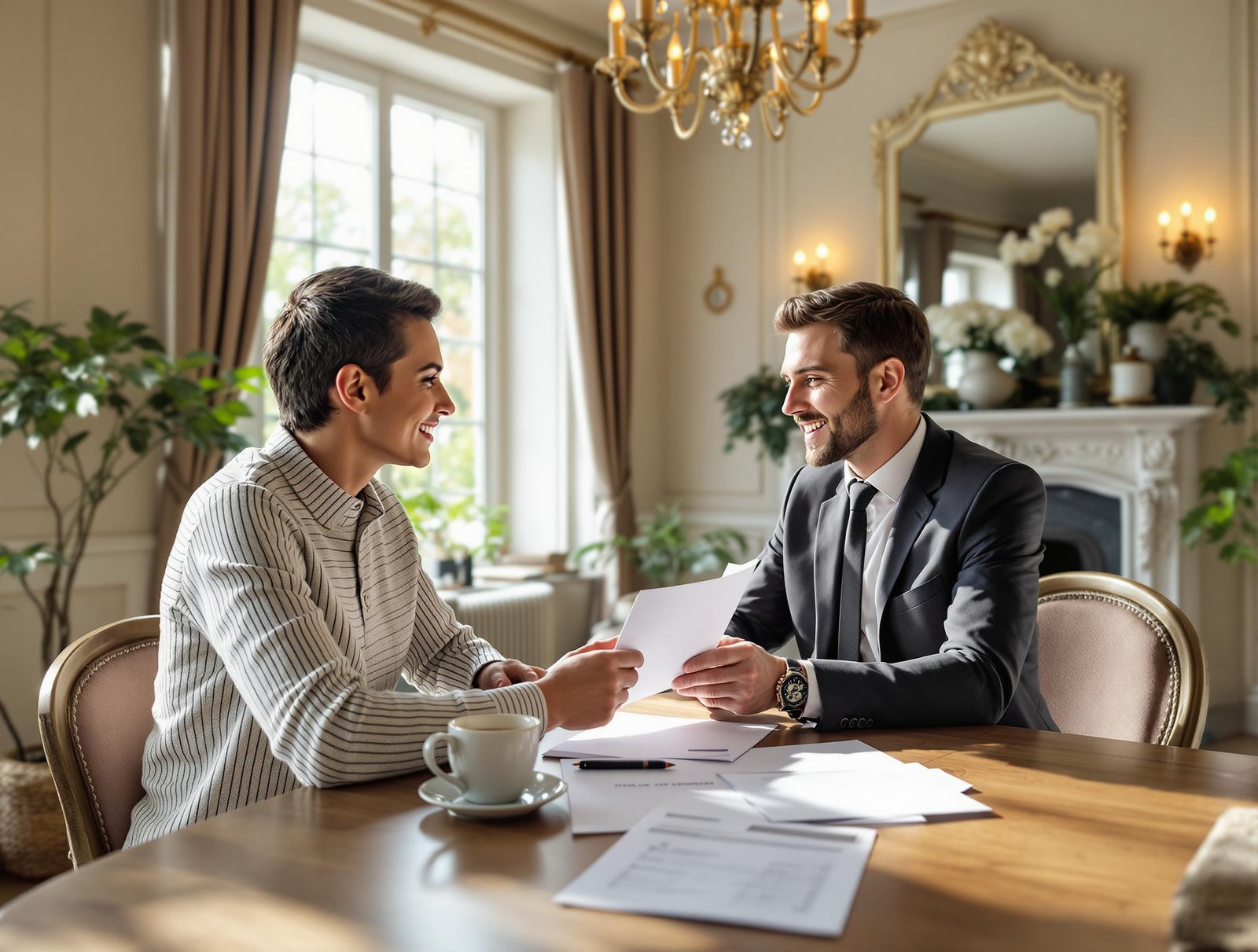 Graphique comparatif des frais d'agence par région